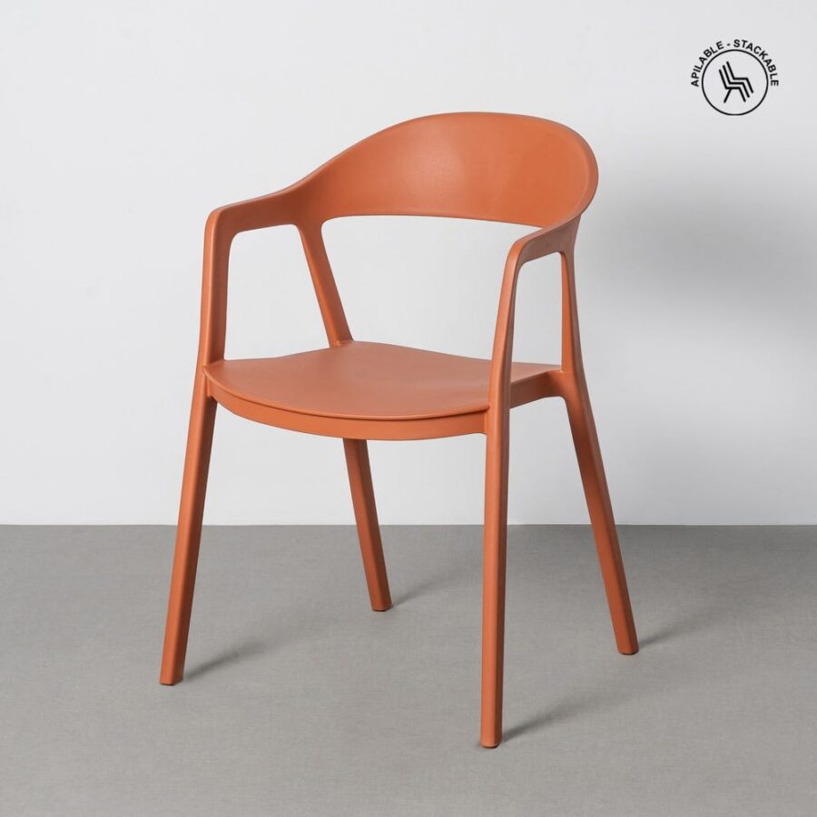 Chaise Extérieur Tuile Polypropylène Ixia 52 cm