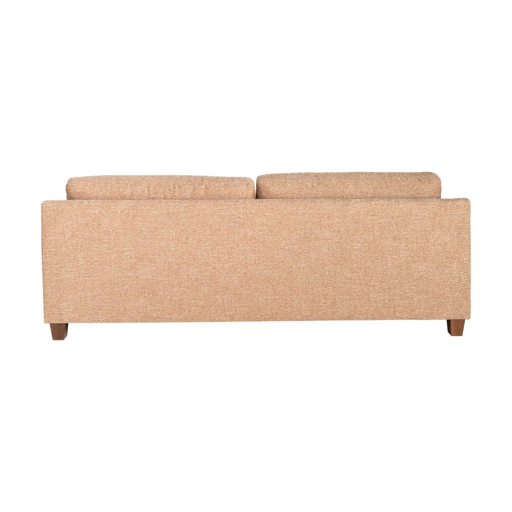 Canapé 3 Places Ocre Tissu-Bois Ixia 221 cm – Image 4