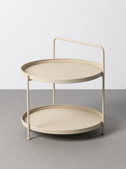Table d'Appoint Beige Ixia 56cm