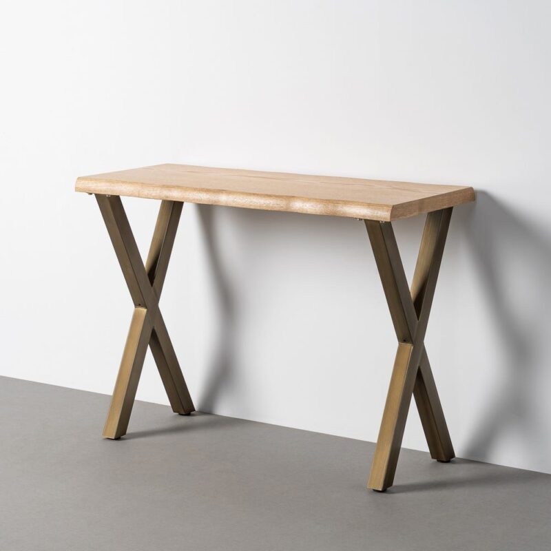 Console Brun Miel Ixia 110cm