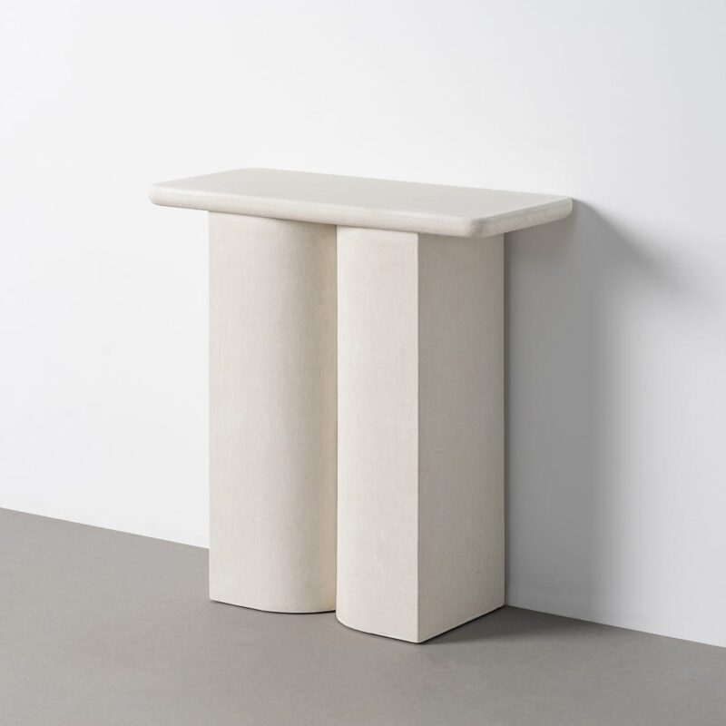 Console Blanc Cassé Wilma Ixia 80cm
