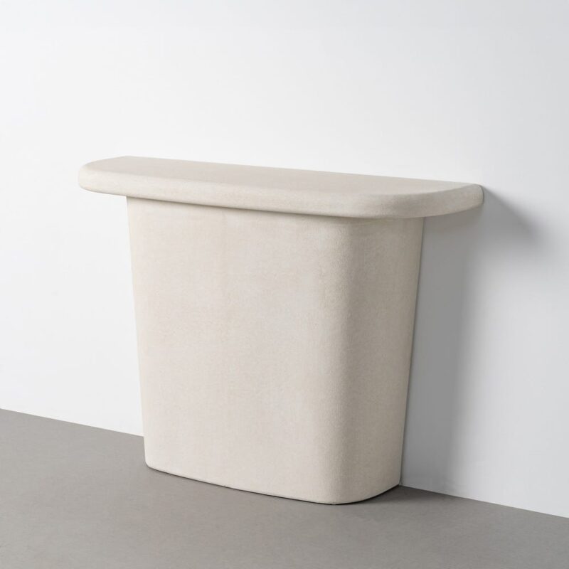 Console Blanc Minéral Wilma Ixia 119cm