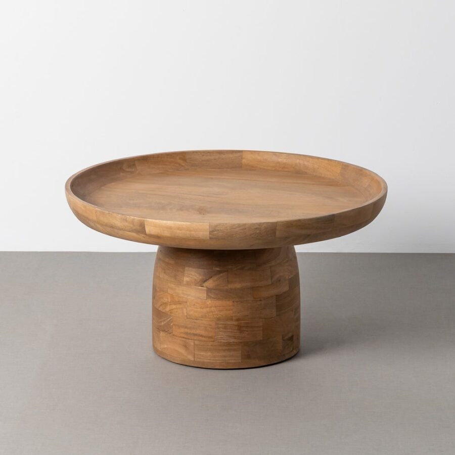 Petit Table Naturel Manguier Ixia 75 cm