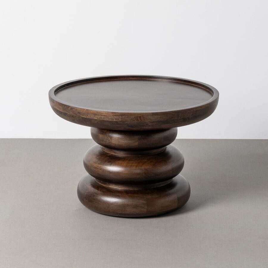 Petit Table Marron Manguier Ixia 60 cm