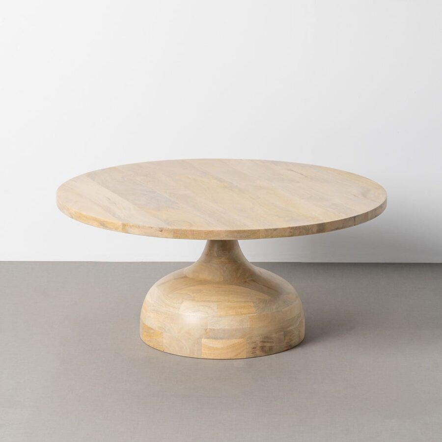 Petit Table Naturel Manguier Ixia 90 cm