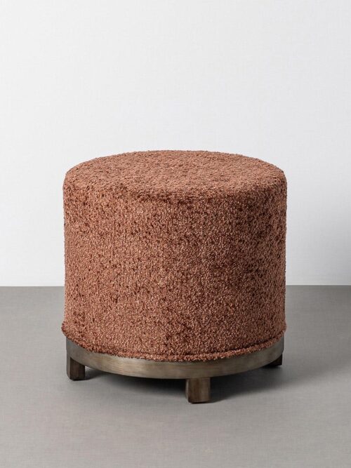 Pouf Pivotant Tuile Tissu Ixia