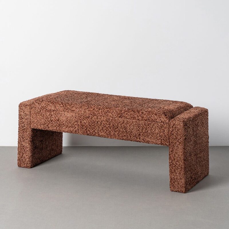 Banc Malle Tuile Tissu Ixia