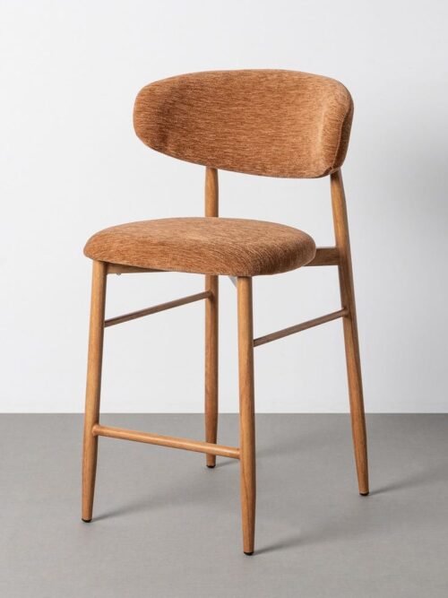 Tabouret Pêche Tissu-Métal Ixia 53 cm