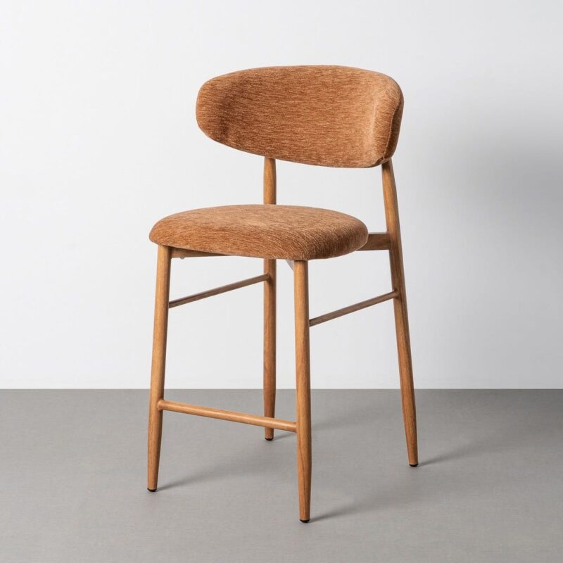 Tabouret Pêche Tissu-Métal Ixia 53 cm