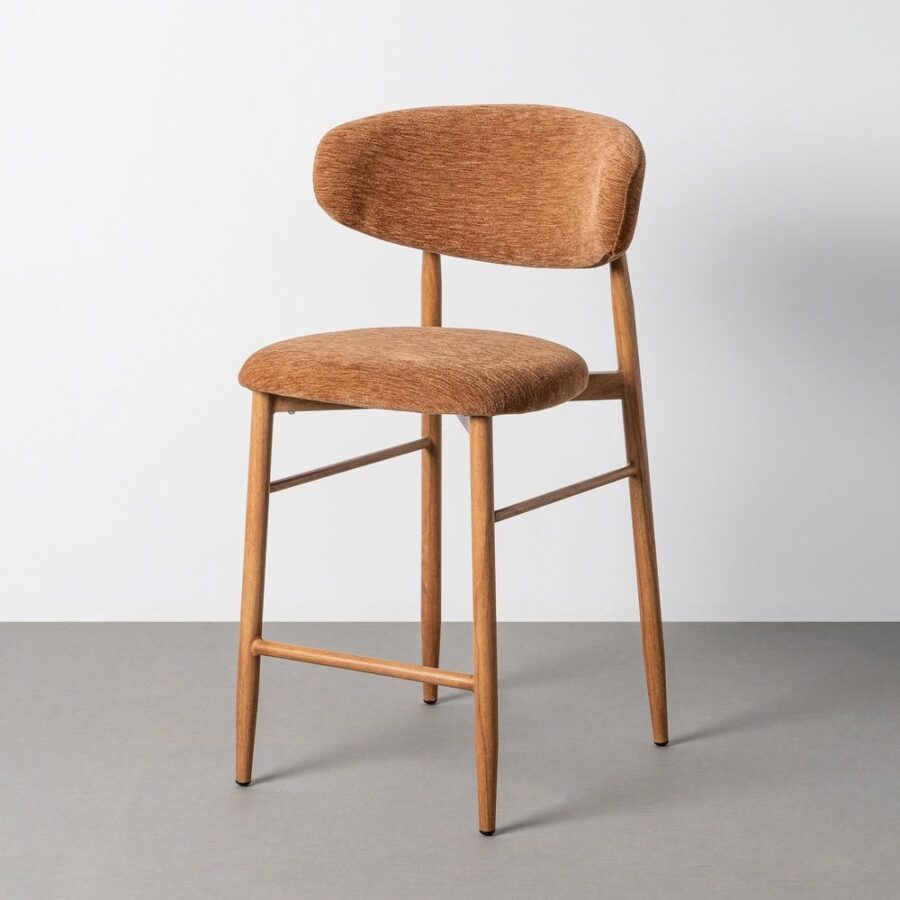 Tabouret Pêche Tissu-Métal Ixia 53 cm