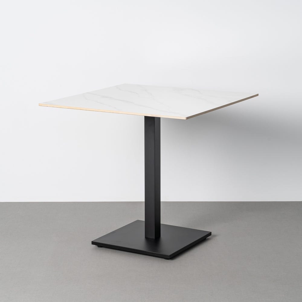 Table à Manger Céramique Blanc Ixia 80cm