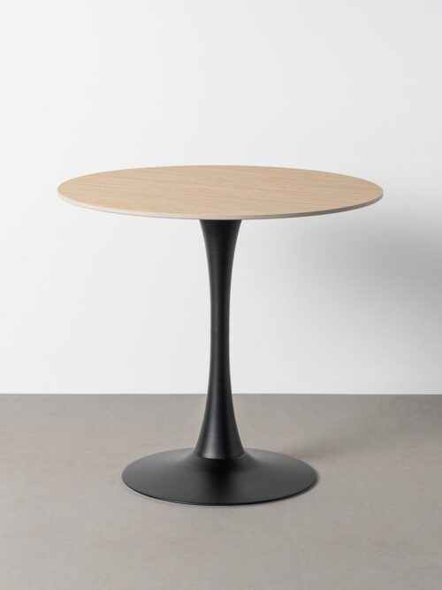 Table à Manger Céramique Sable Creme Ixia 80cm
