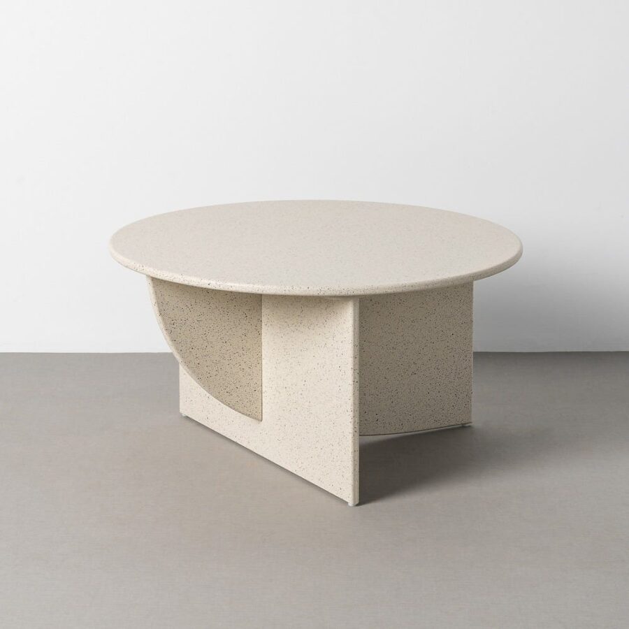 Table Basse Blanc Ixia 80 cm
