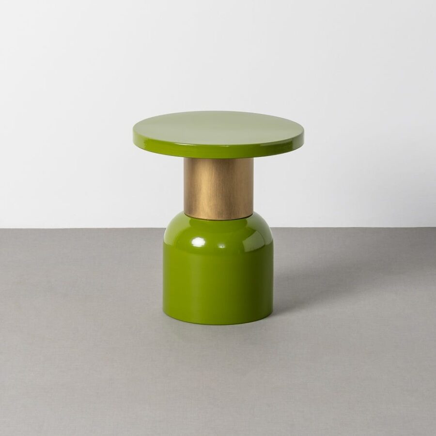 Table d'Appoint Vert Ixia 40cm