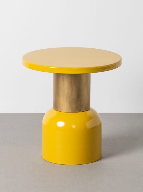 Table d'Appoint Moutarde Ixia 51cm