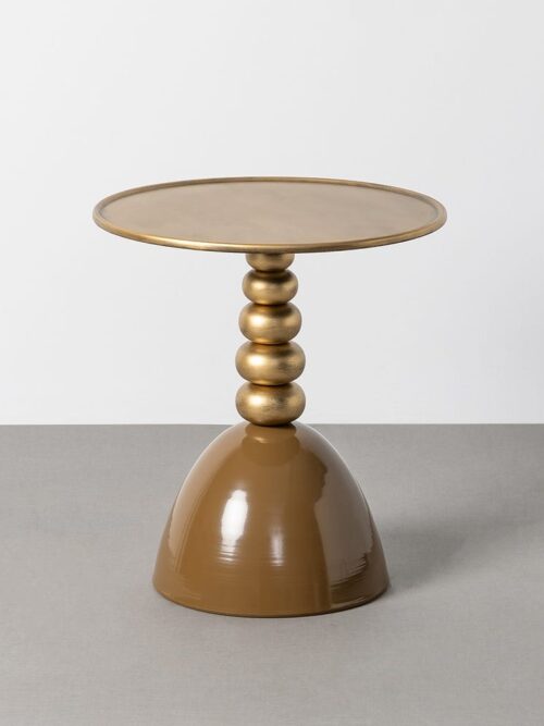 Table d'Appoint Marron Ixia 49cm
