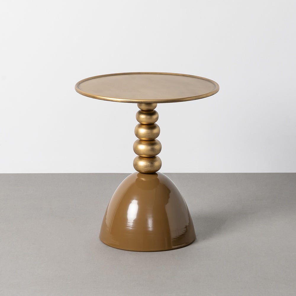 Table d'Appoint Marron Ixia 49cm