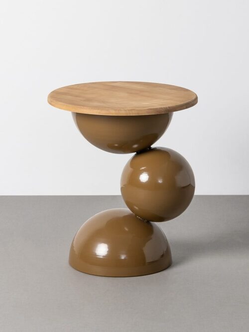 Table d'Appoint Marron Ixia