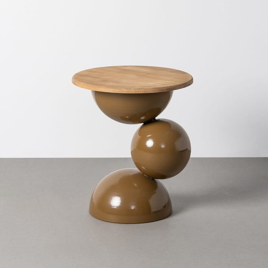 Table d'Appoint Marron Ixia