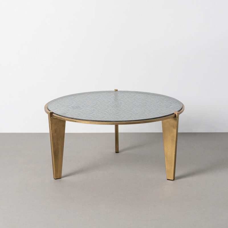 Table Basse Or Vieux Ixia 79cm