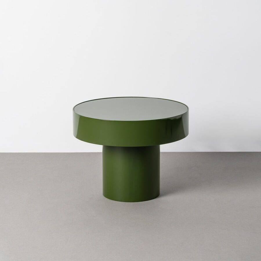 Table Basse Vert Cristal Ixia 60cm