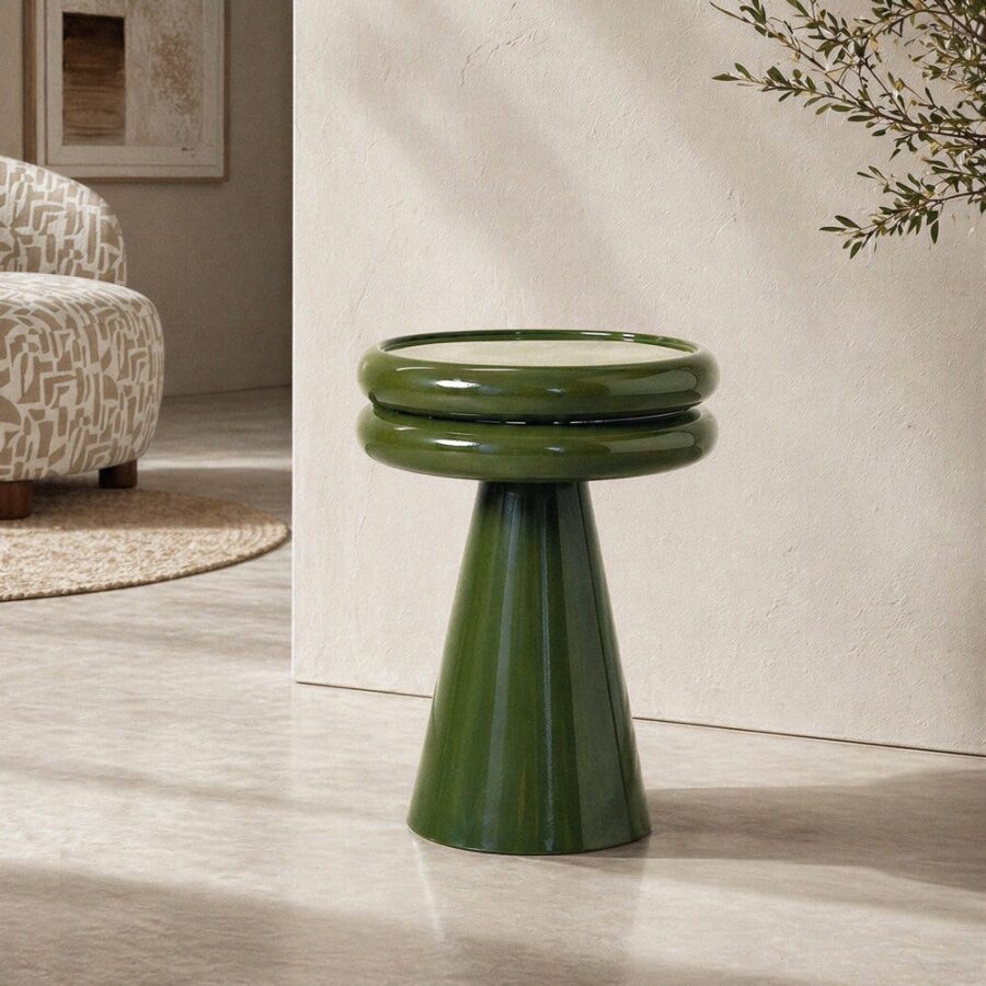 Table d'Appoint Vert Ixia 41cm