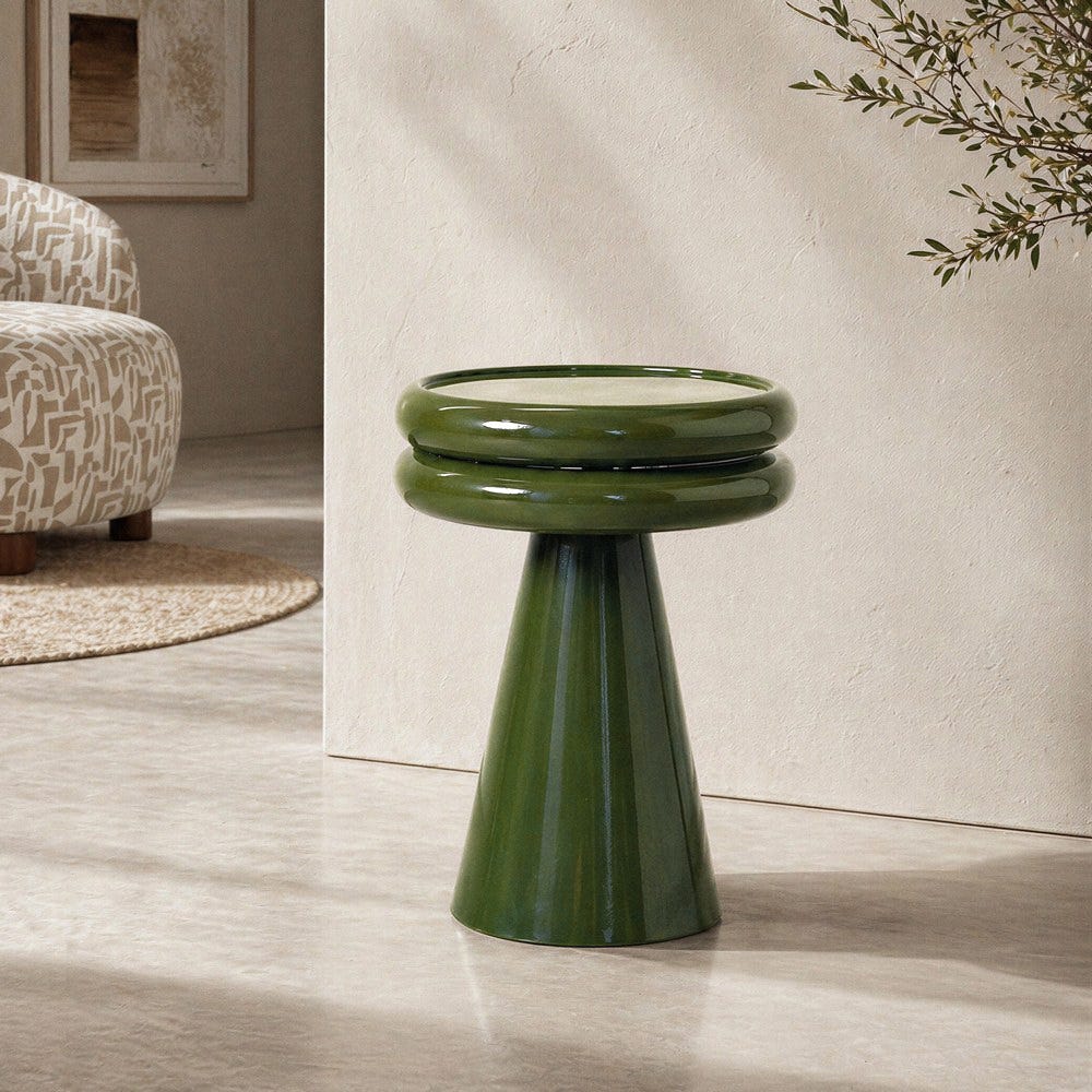 Table d'Appoint Vert Ixia 41cm
