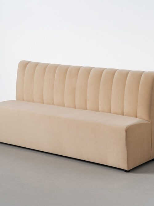 Banc Beige Tissu Ixia 180 cm