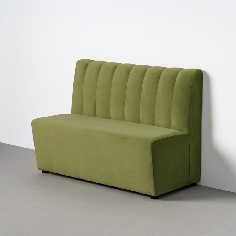 Banc Vert Tissu Ixia 120 cm