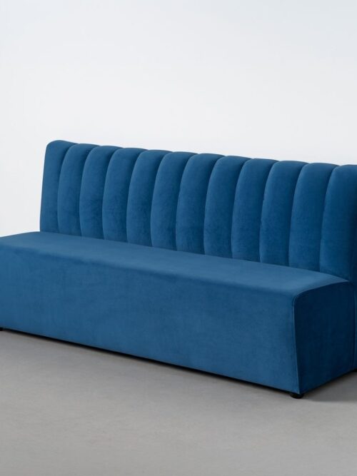 Banc Bleu Tissu Ixia 180 cm
