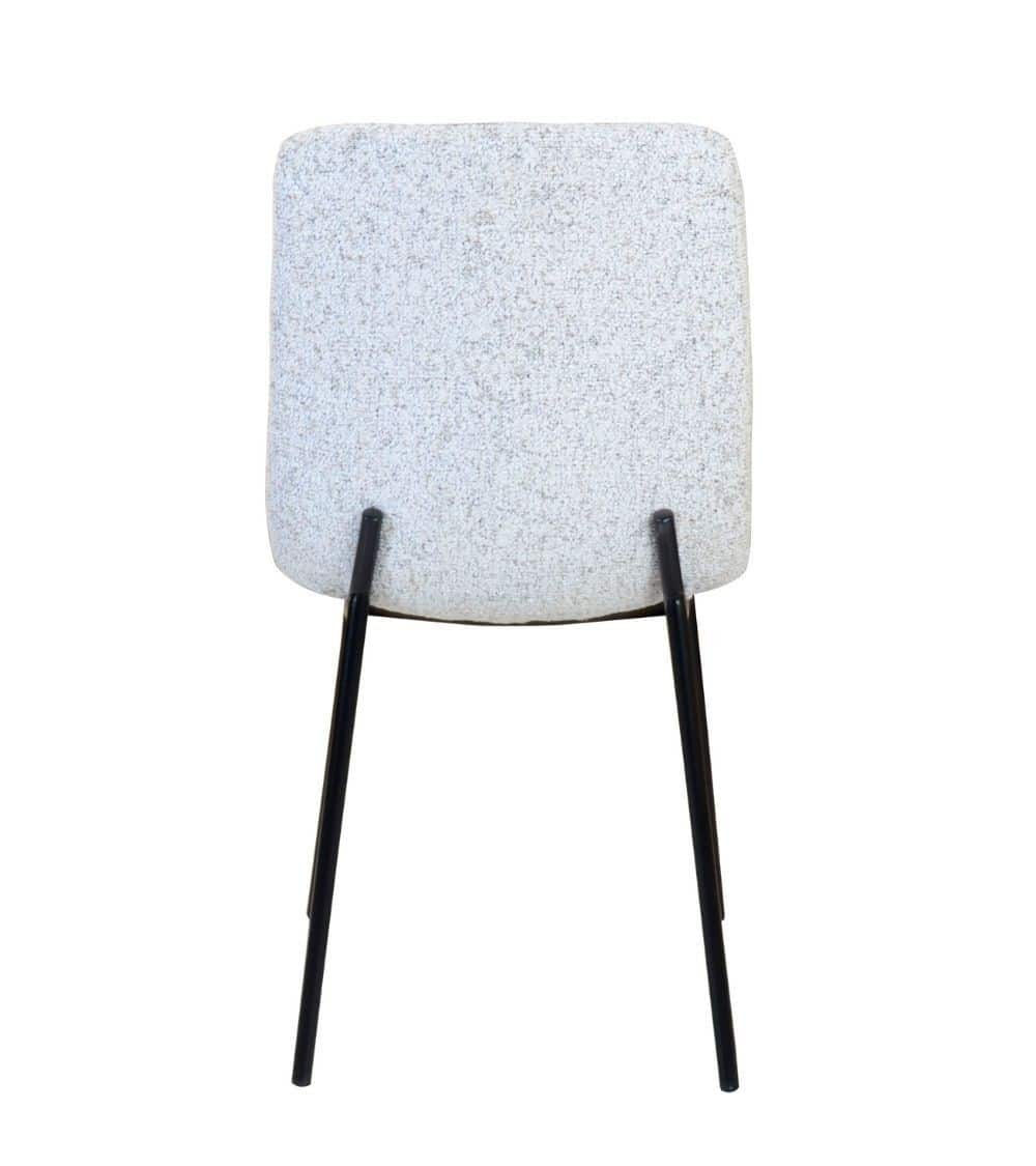 chaise liona chiné blanc noir athezza
