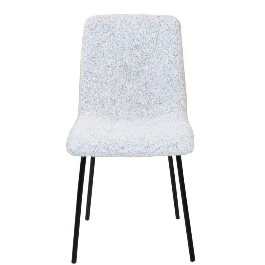 chaise liona chiné blanc noir athezza
