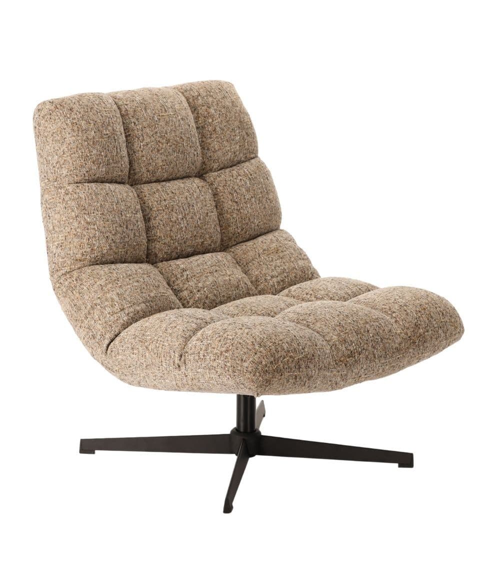 fauteuil pivotant chiné beige montclar athezza
