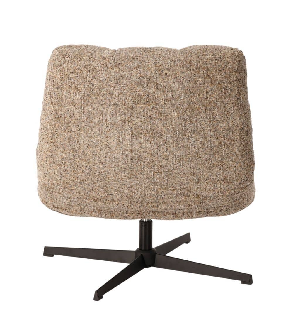 fauteuil pivotant chiné beige montclar athezza