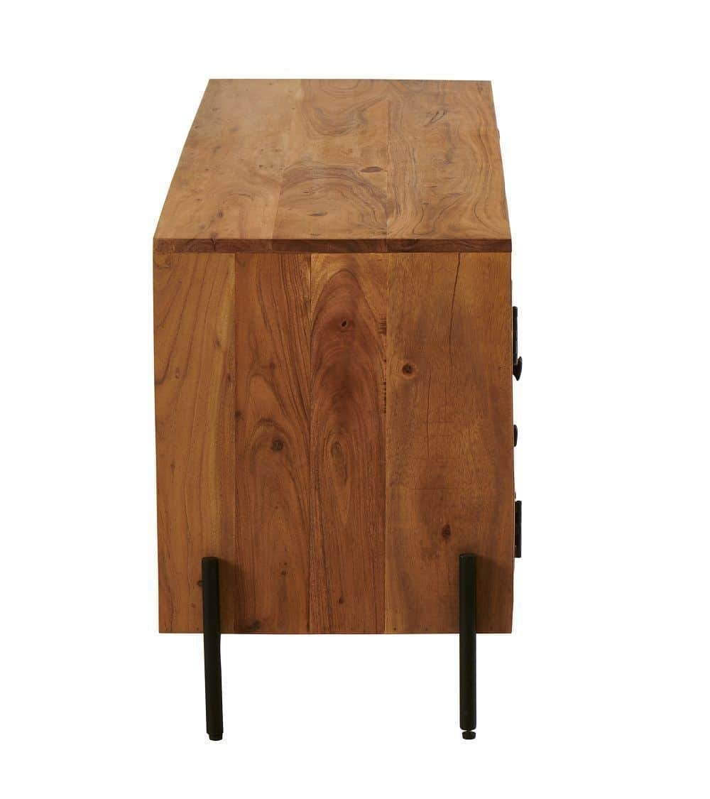 Meuble TV Bois Recyclé Kota Athezza 120cm – Image 3