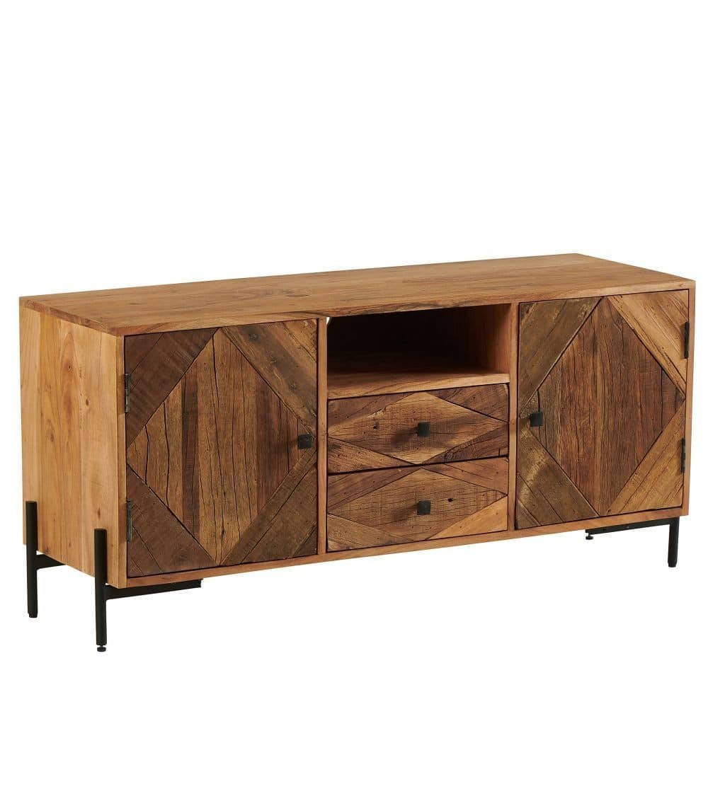 Meuble TV Bois Recyclé Kota Athezza 120cm