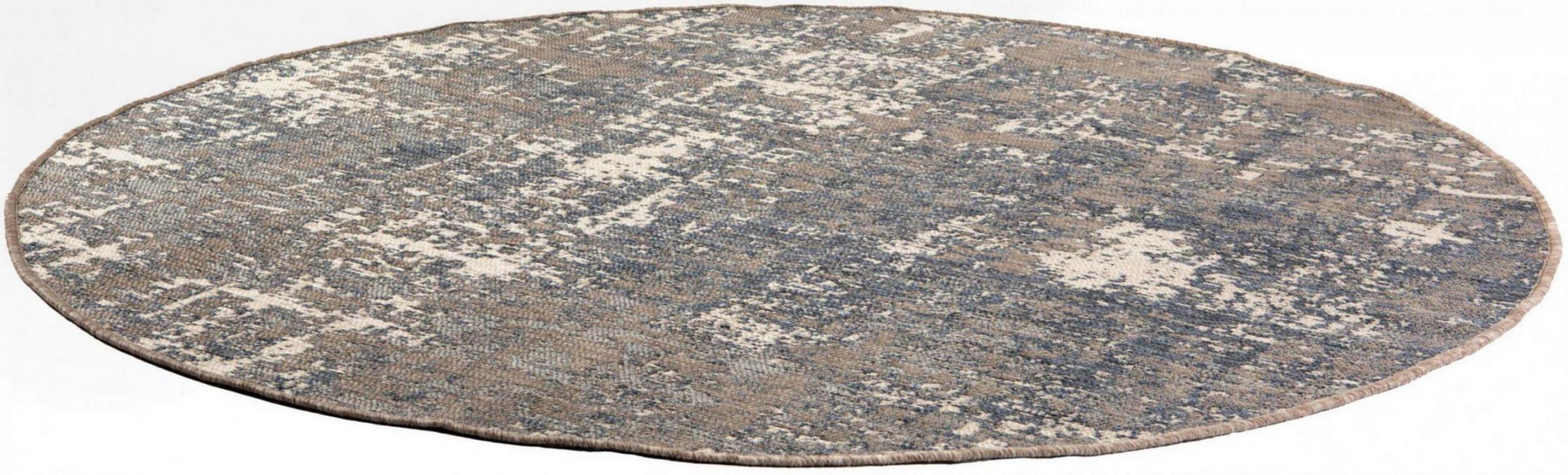 Tapis Catania Extérieur Gris Polypropylène – Image 2