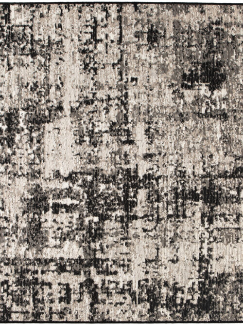 Tapis Catania Extérieur Noir Polypropylène