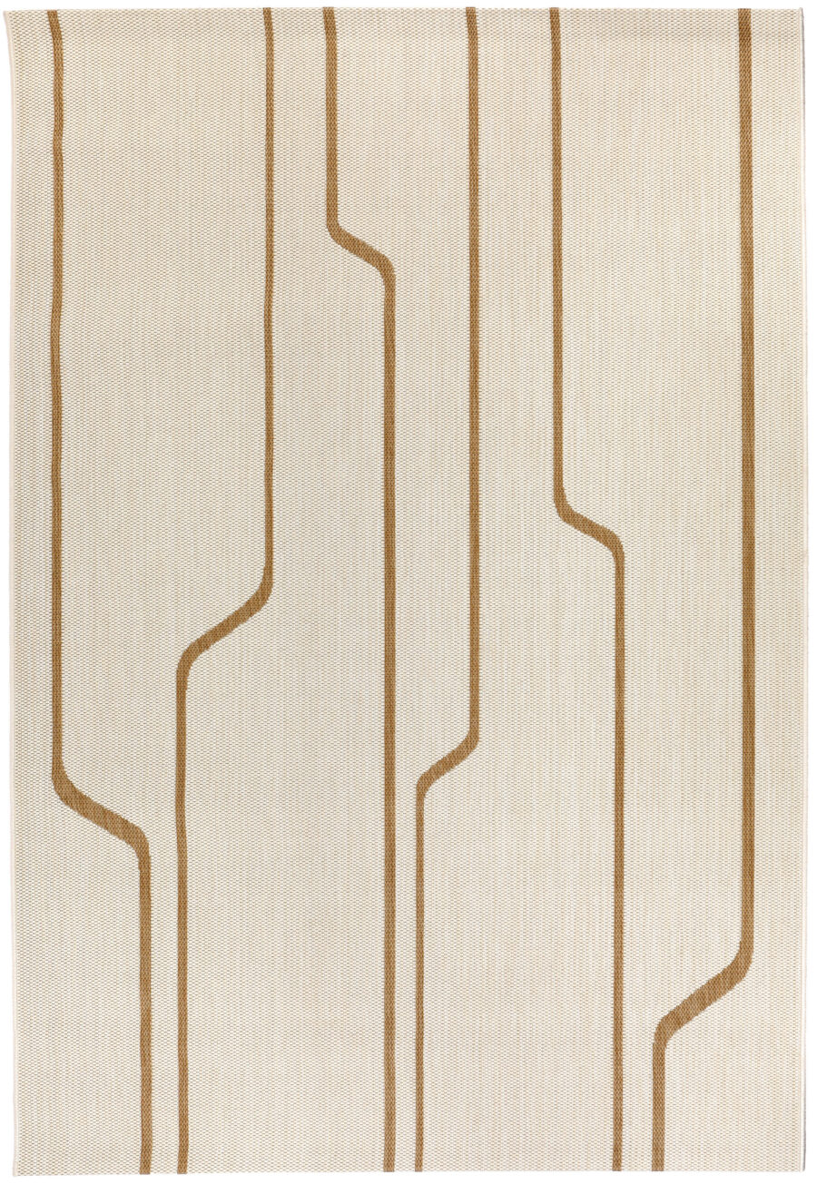 Tapis Damon Extérieur Naturel Polypropylène