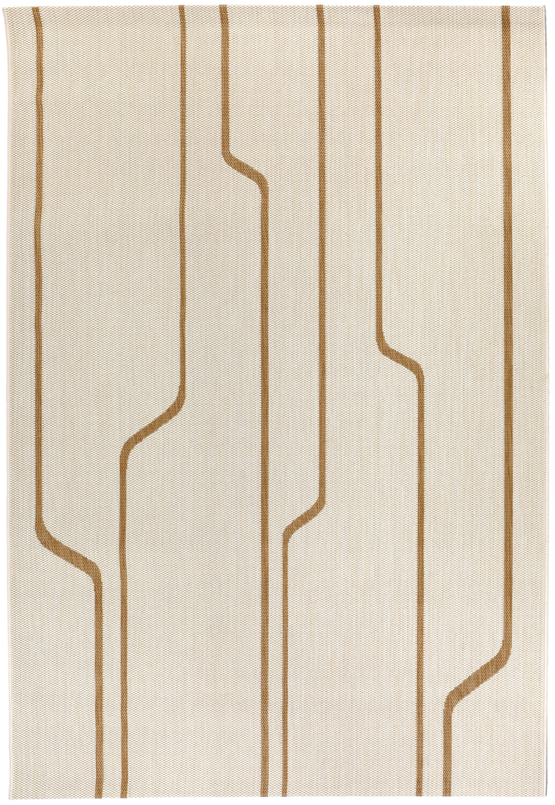 Tapis Damon Extérieur Naturel Polypropylène