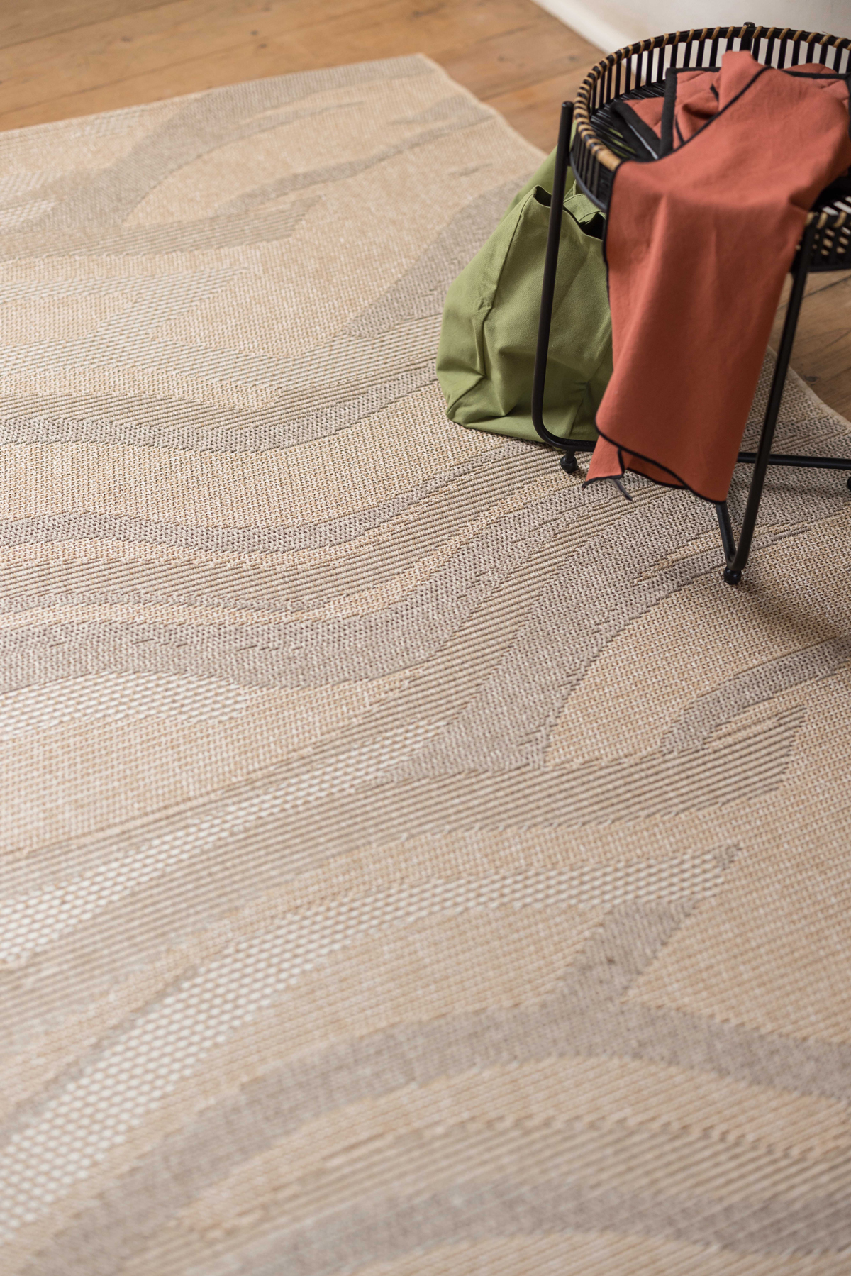 Tapis Clem Extérieur Naturel Polypropylène – Image 5