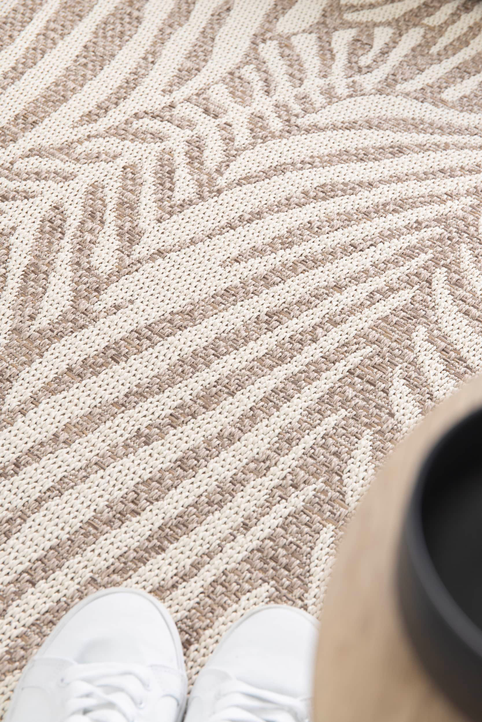 Tapis Lora Extérieur Naturel Polypropylène – Image 6