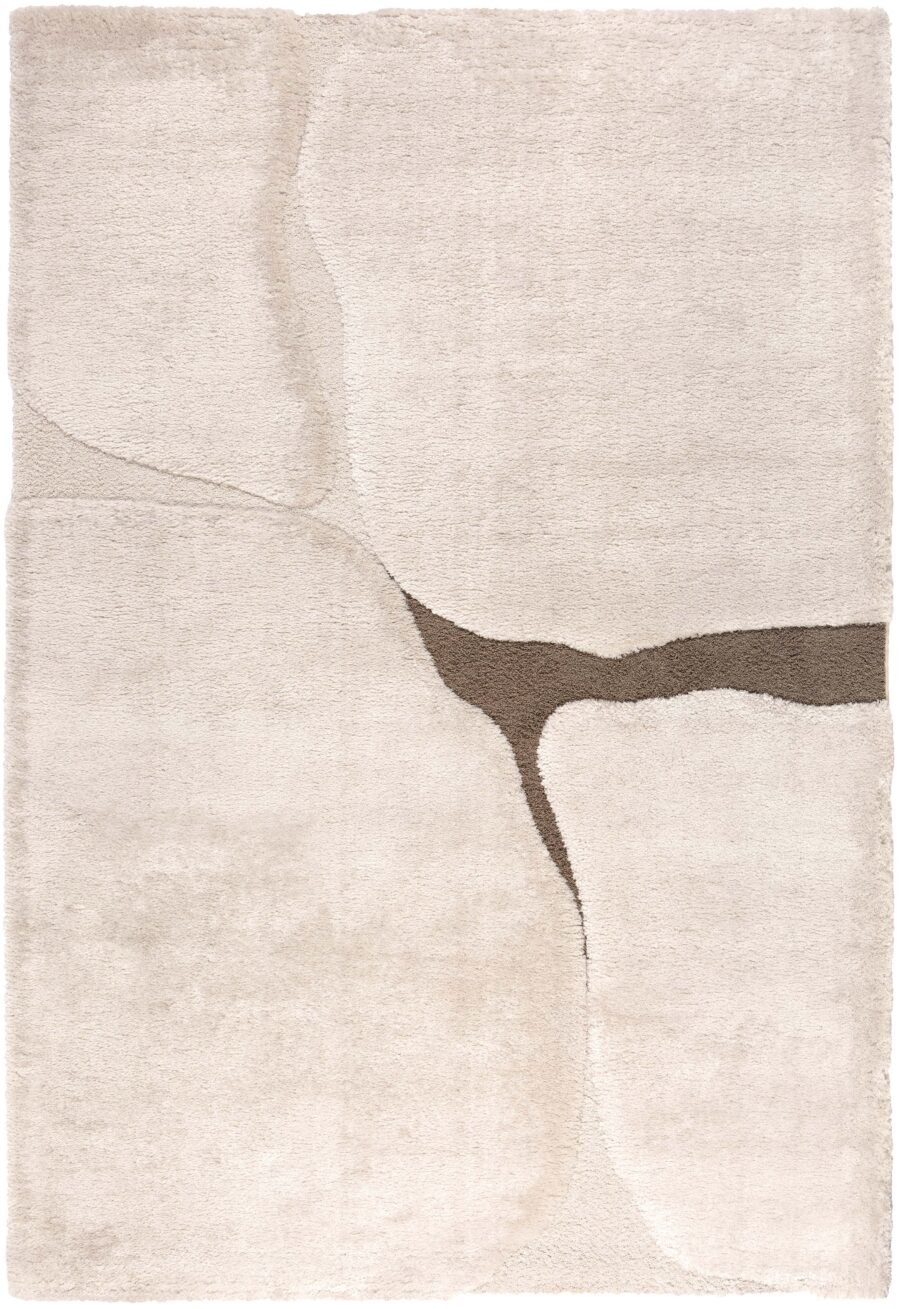 Tapis Yan Neige Polyester recyclé