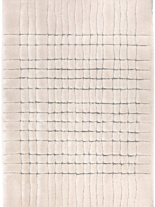Tapis Antonio Neige Polyester recyclé