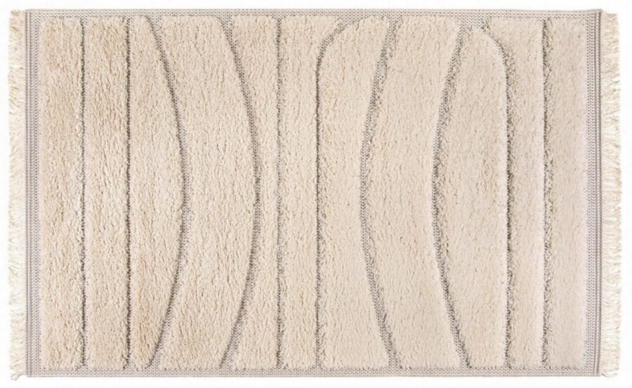 Tapis Solan Neige Polypropylène