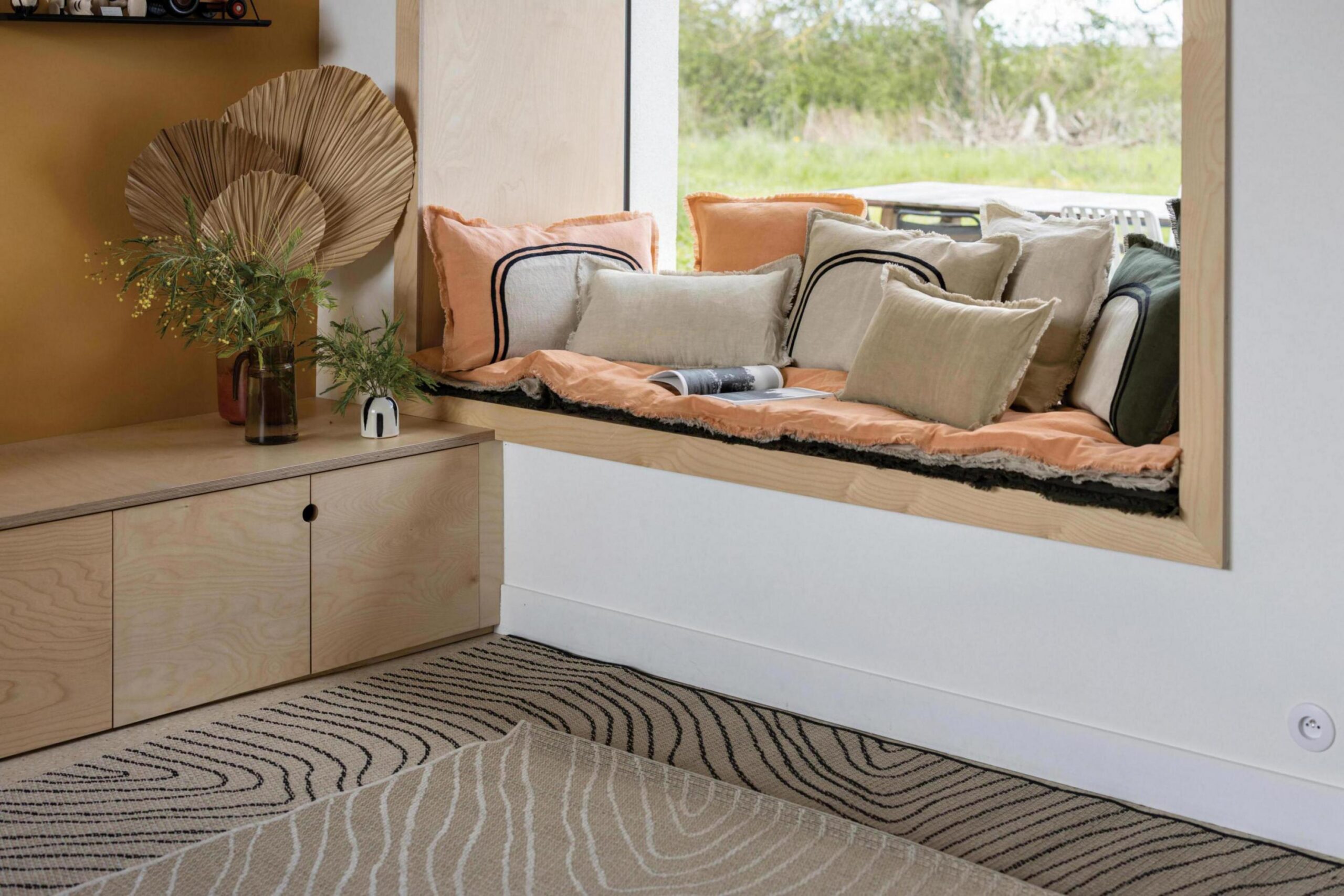 Tapis Alberta Extérieur Lin Polypropylène – Image 6