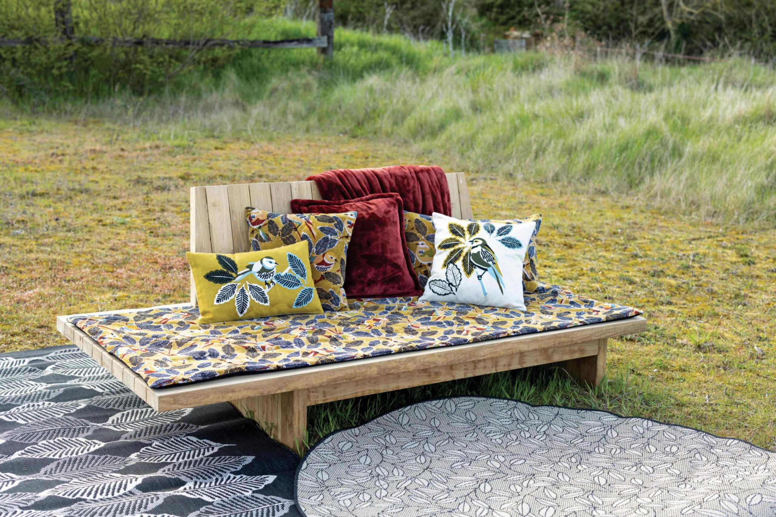 Tapis Chelby Extérieur Naturel Polypropylène – Image 5