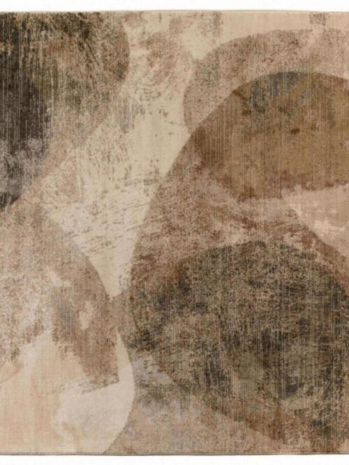 Tapis Aloyse Bronze Polyester recyclé