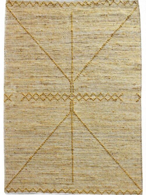 Tapis Jiazi Or Chanvre