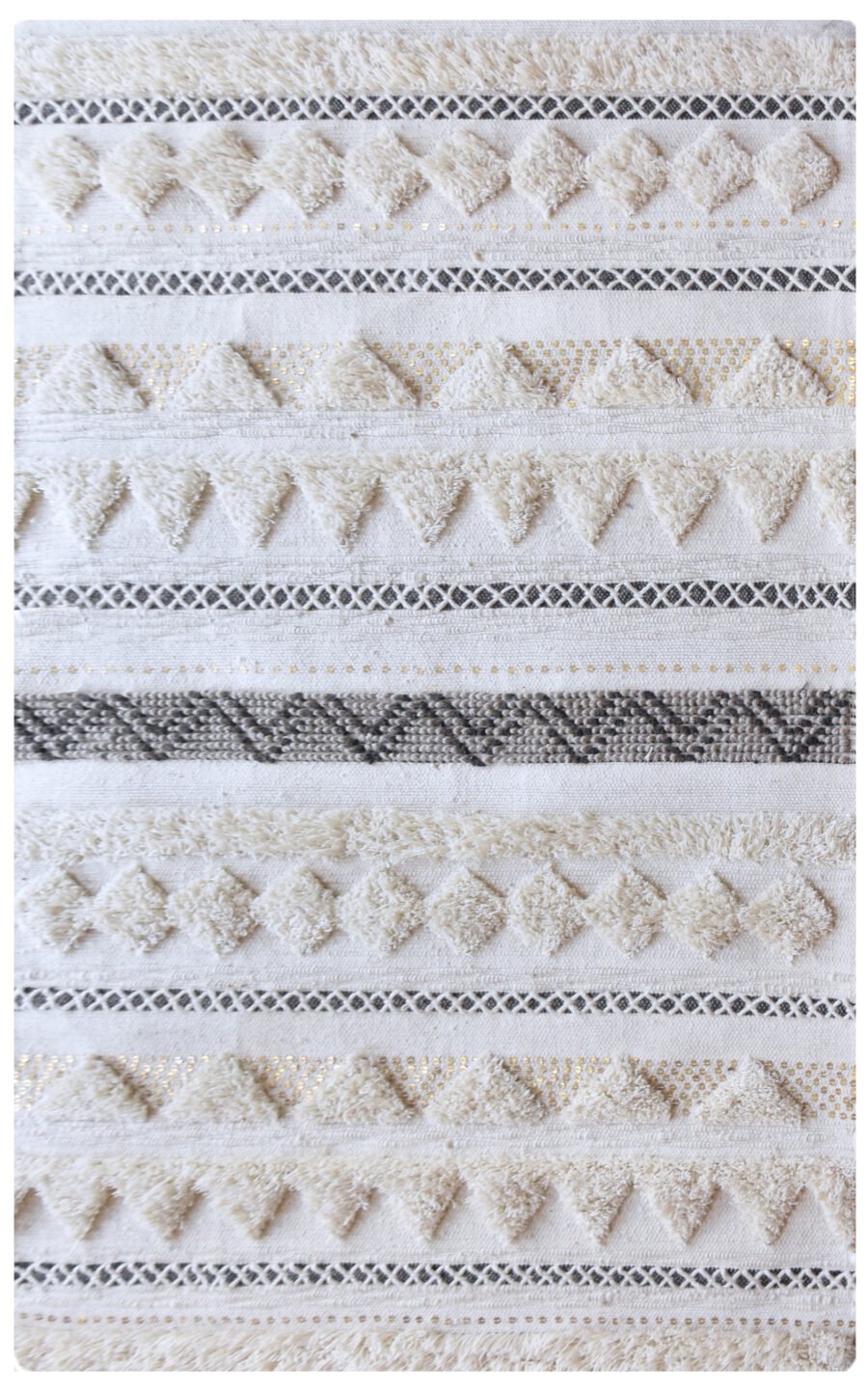 Tapis Lenity Ivoire Laine